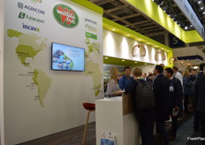 Westfalia attracted lots of visitors with their stand on both sides of the walkway.